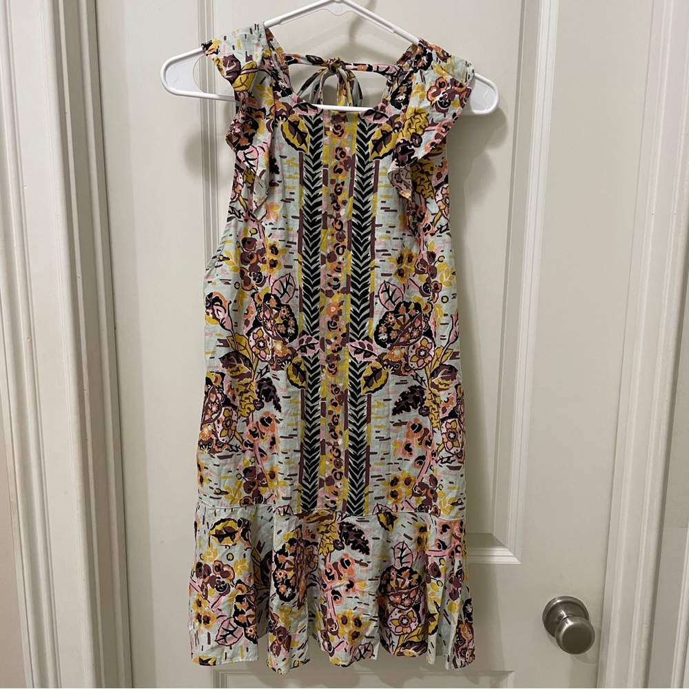 Free People Summer in Tulum Linen Blend Tunic